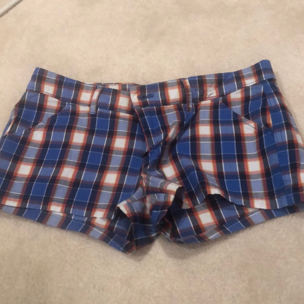 Plaid shorts
